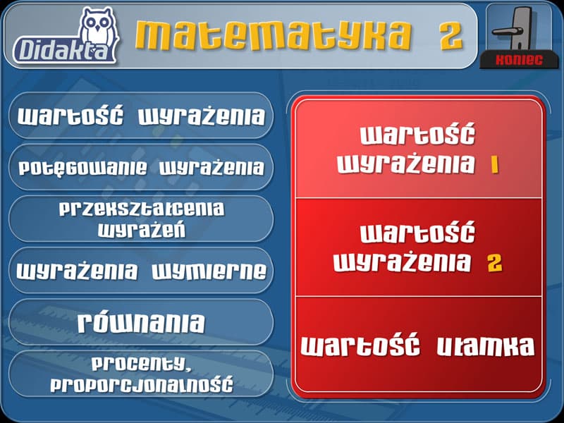 Didakta - Matematyka 2 - algebra 4 Didakta - Matematyka 2 - algebra -