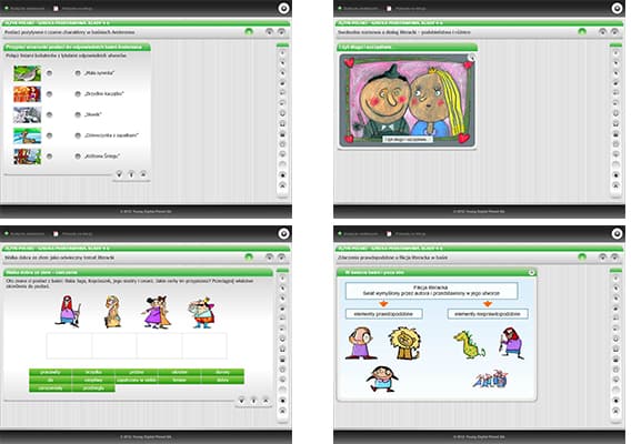 Lekcjotek@ Język polski - SP kl. 4-8 -