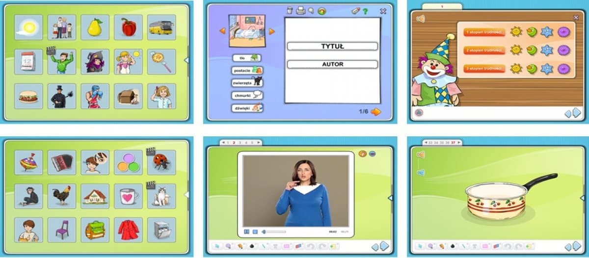 Logopedia PRO - Obrazkowy słownik tematyczny + mikrofon -