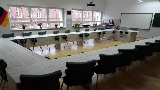 Pracownia Językowa w Szkole Podstawowej nr 1 im. A. Mickiewicza w Połczynie - Zdrój 